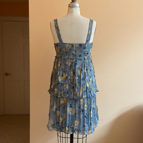 Vera Wang Purple Label Silk Spring Dress - Picture 3 of 6